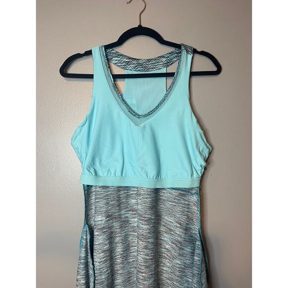 MPG Large Dress Mesh Active Racerback Golf Tennis Blue Pickleball Pockets Vented - Picture 9 of 12